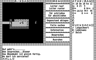 Mirdad atari screenshot